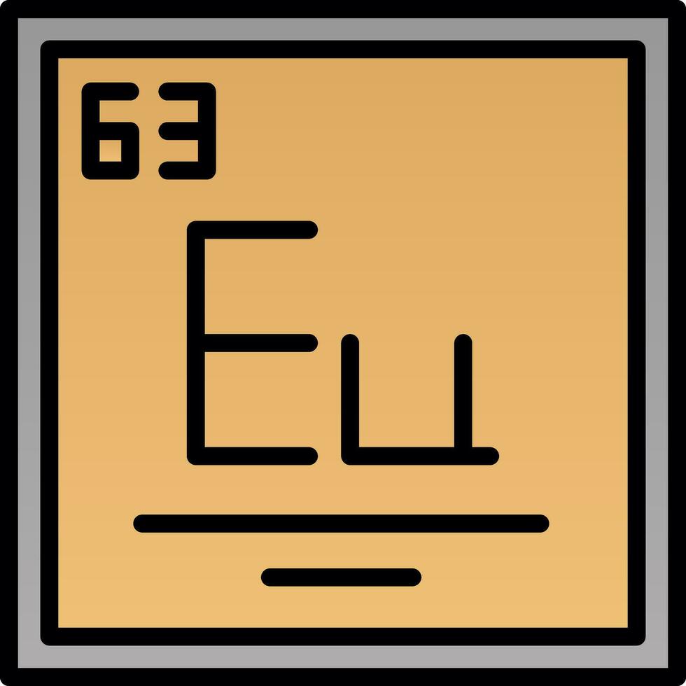 Europium Vektor Symbol Design