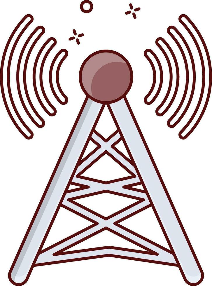 antenn trådlös vektor illustration på en bakgrund.premium kvalitet symbols.vector ikoner för begrepp och grafisk design.