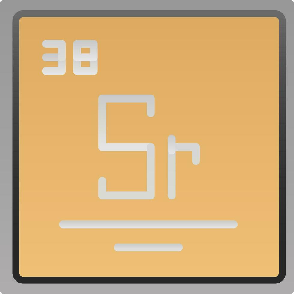 Strontium Vektor Symbol Design