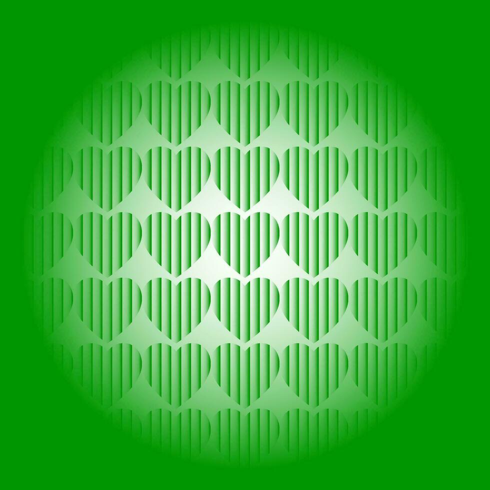 sömlös geomatric vektor bakgrund mönster i grön