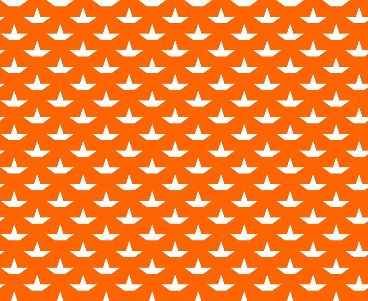 sömlös geomatric vektor bakgrund mönster i orange