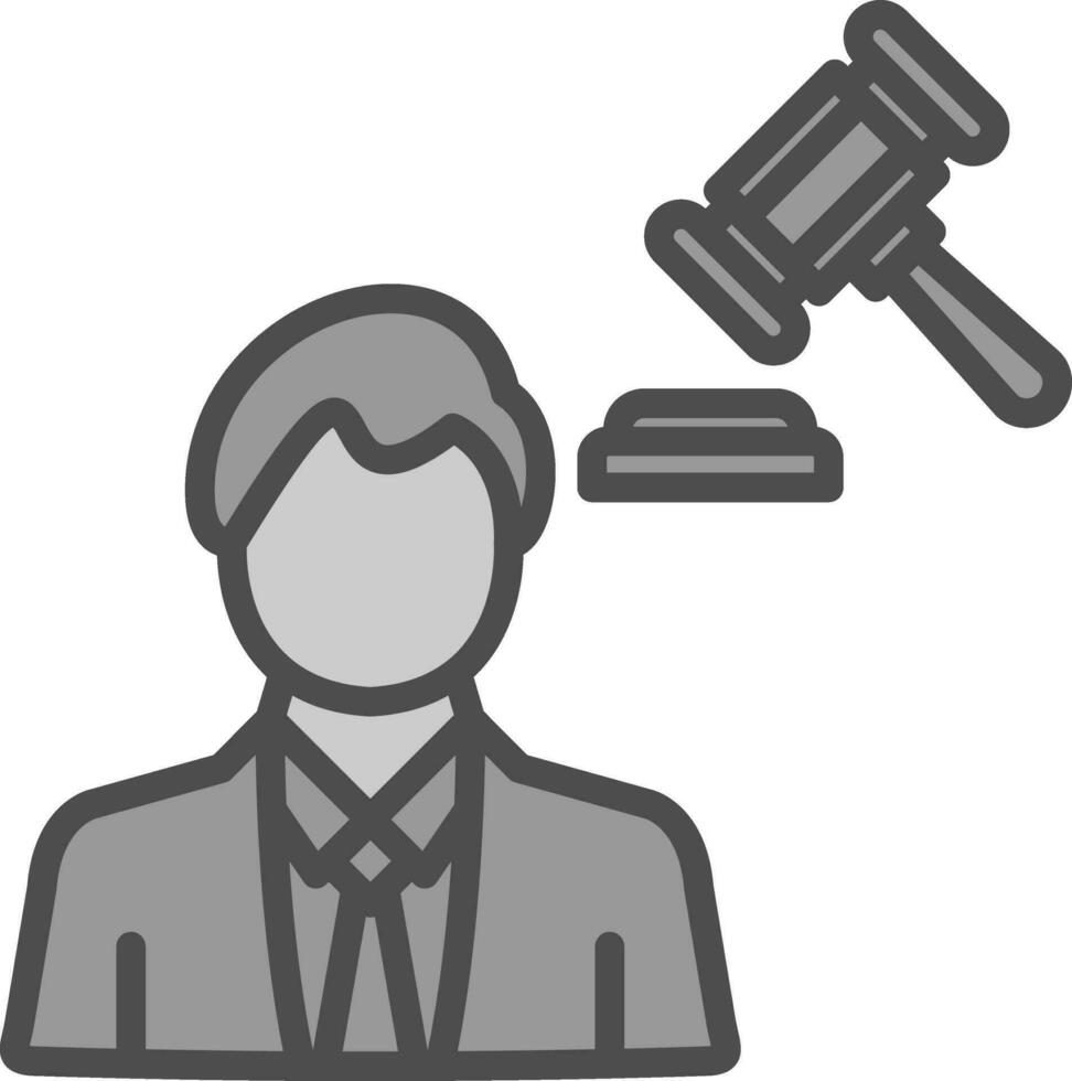 advokat vektor ikon design