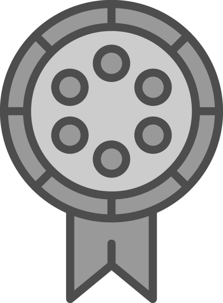 Abzeichen-Vektor-Icon-Design vektor