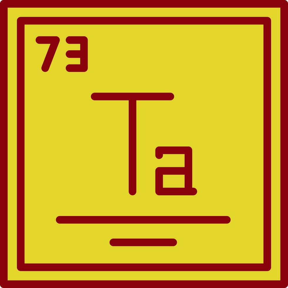 Tantal Vektor Symbol Design