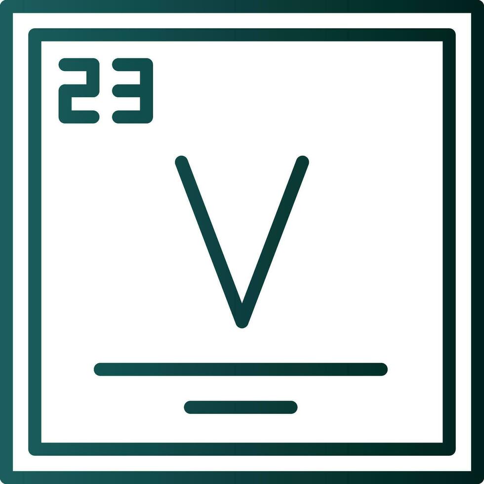 Vanadium Vektor Symbol Design