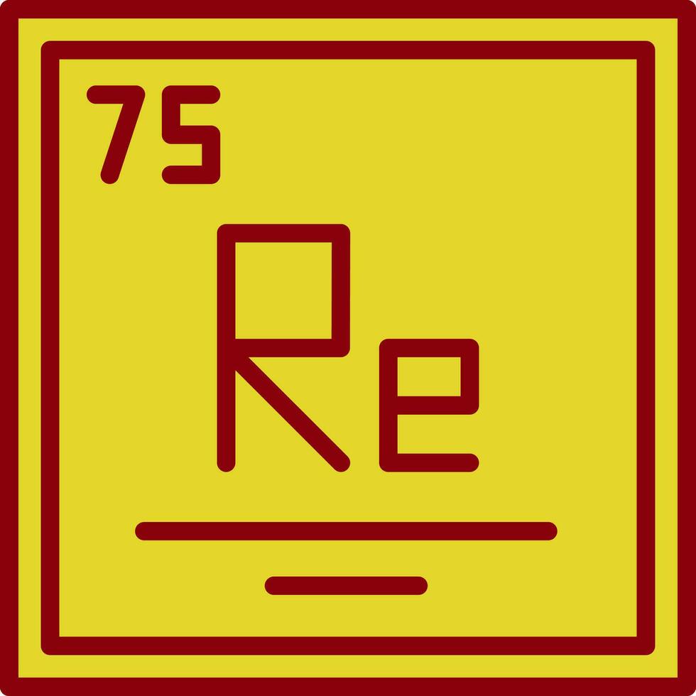 Rhenium Vektor Symbol Design