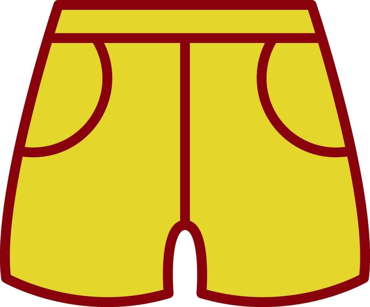 schwimmen kurze Hose Vektor Symbol Design