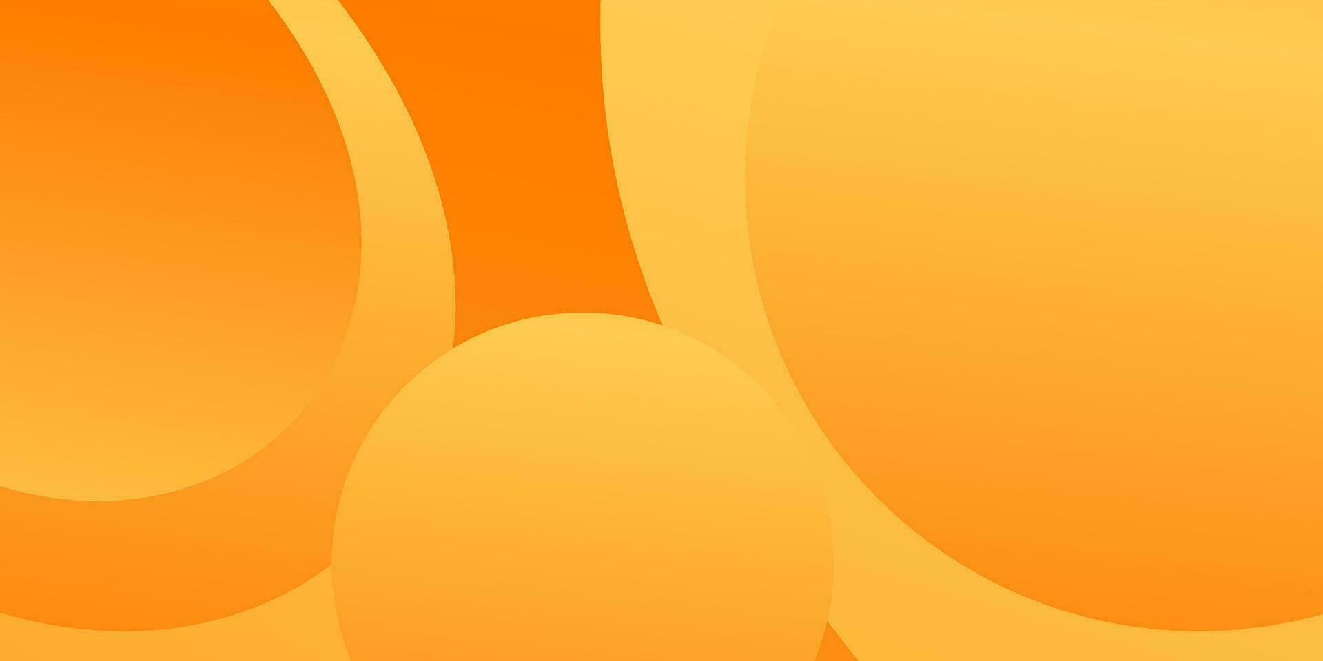 Orange Gradient abstrakt Hintergrund Banner vektor