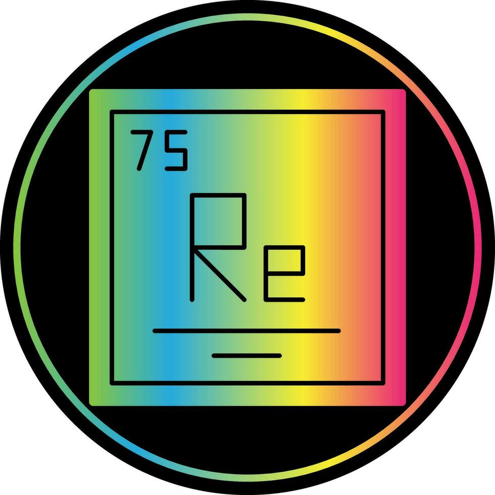 Rhenium Vektor Symbol Design
