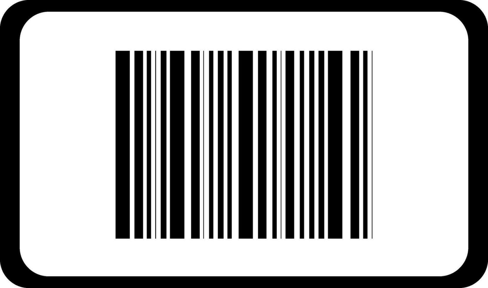 Illustration von ein Barcode vektor