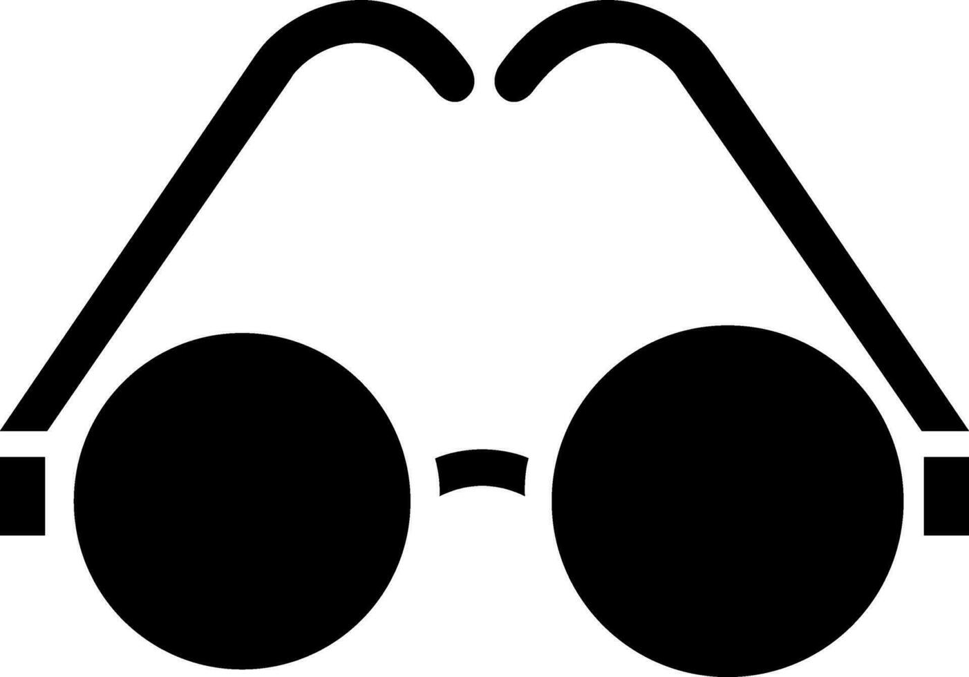 Illustration von Sonnenbrille Symbol oder Symbol. vektor