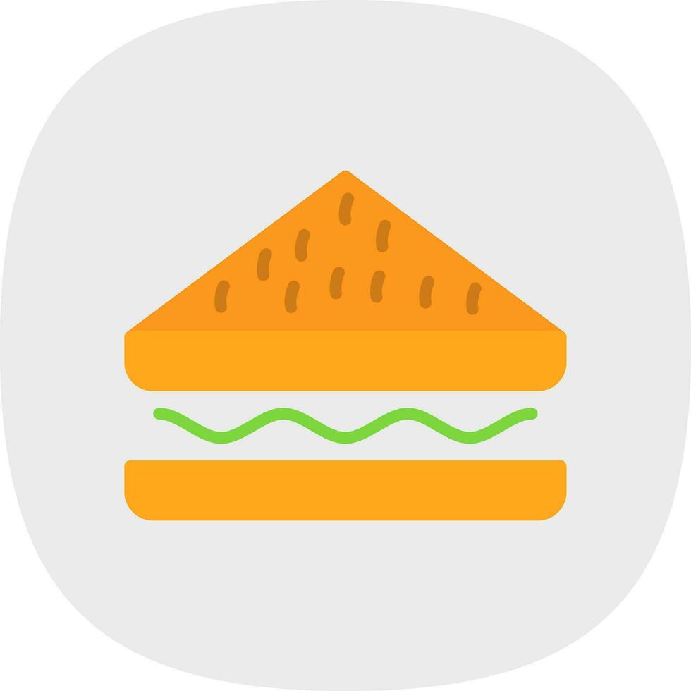 Sandwich-Vektor-Icon-Design vektor