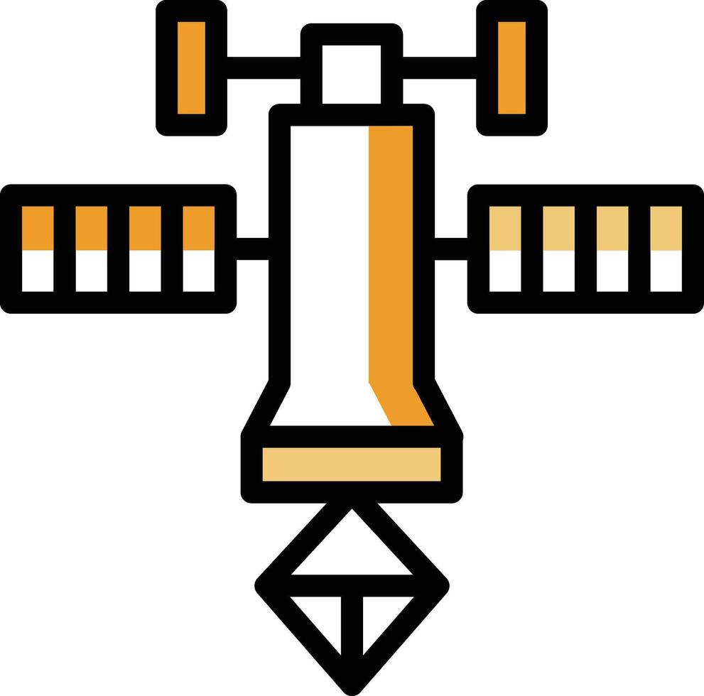 satellit vektor illustration på en bakgrund. premium kvalitet symbols.vector ikoner för koncept och grafisk design.