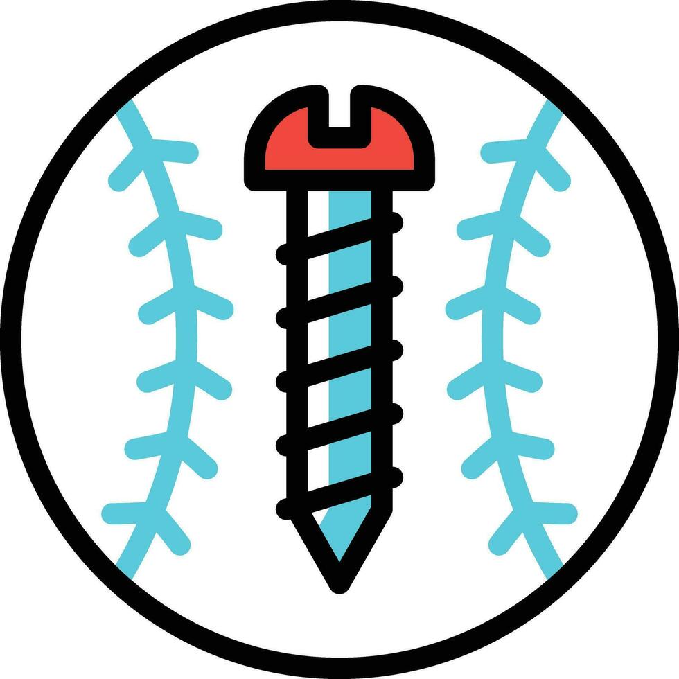 Baseball-Vektorillustration auf einem Hintergrund. hochwertige Symbole. Vektorsymbole für Konzept und Grafikdesign. vektor