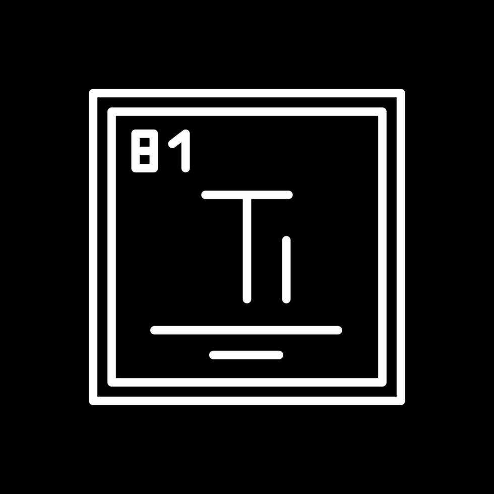 tallium vektor ikon design