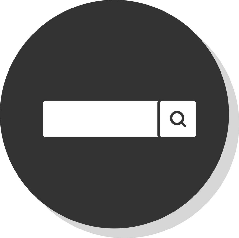 Suche Bar Vektor Symbol Design
