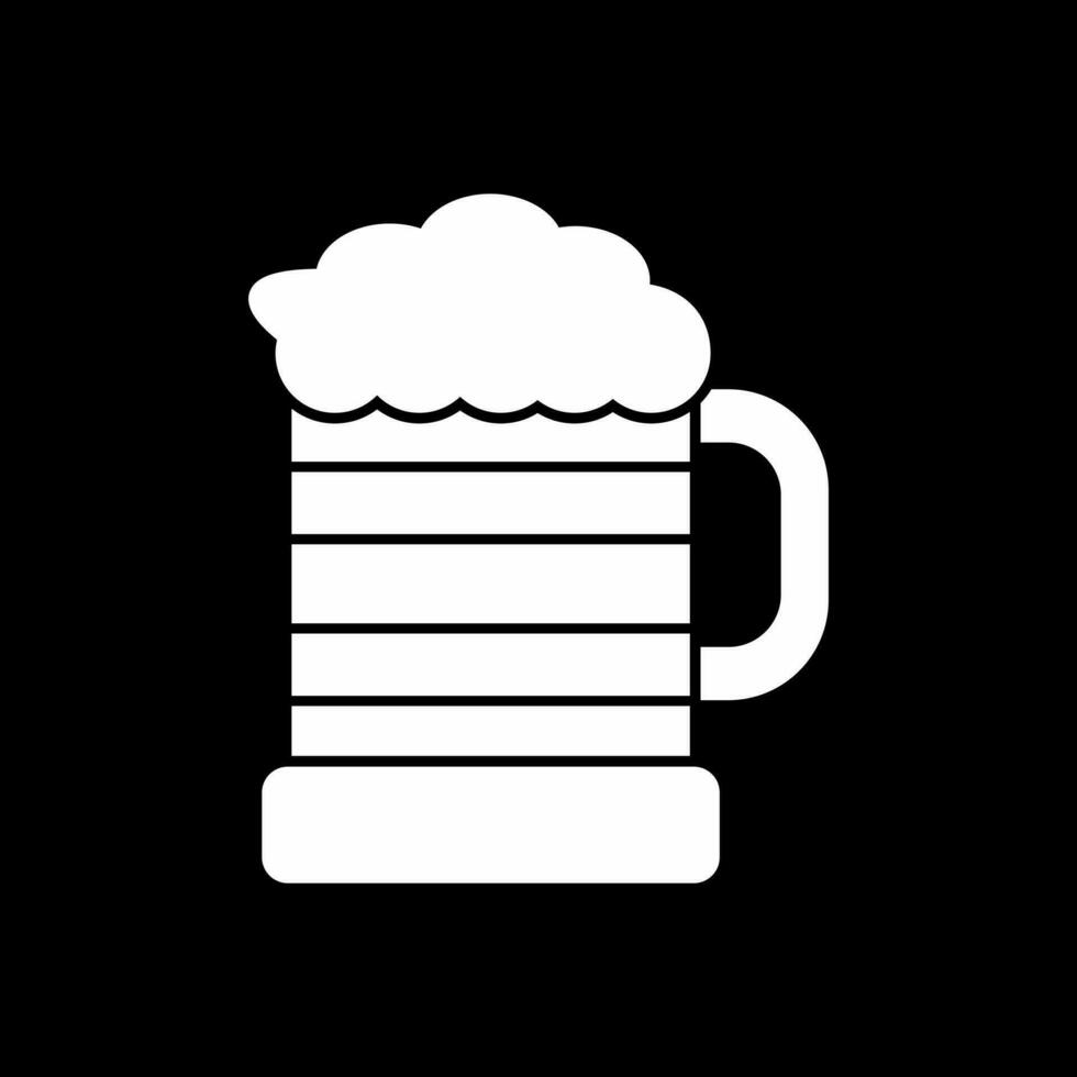 Bier Glas Vektor Symbol Design