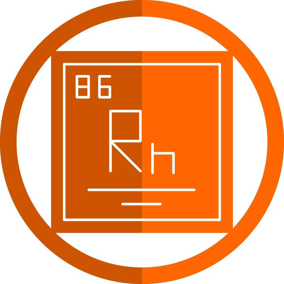 Radon Vektor Symbol Design