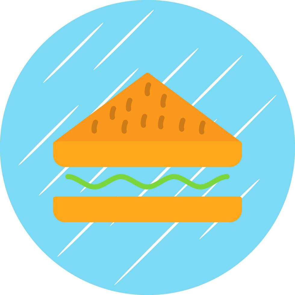 Sandwich-Vektor-Icon-Design vektor