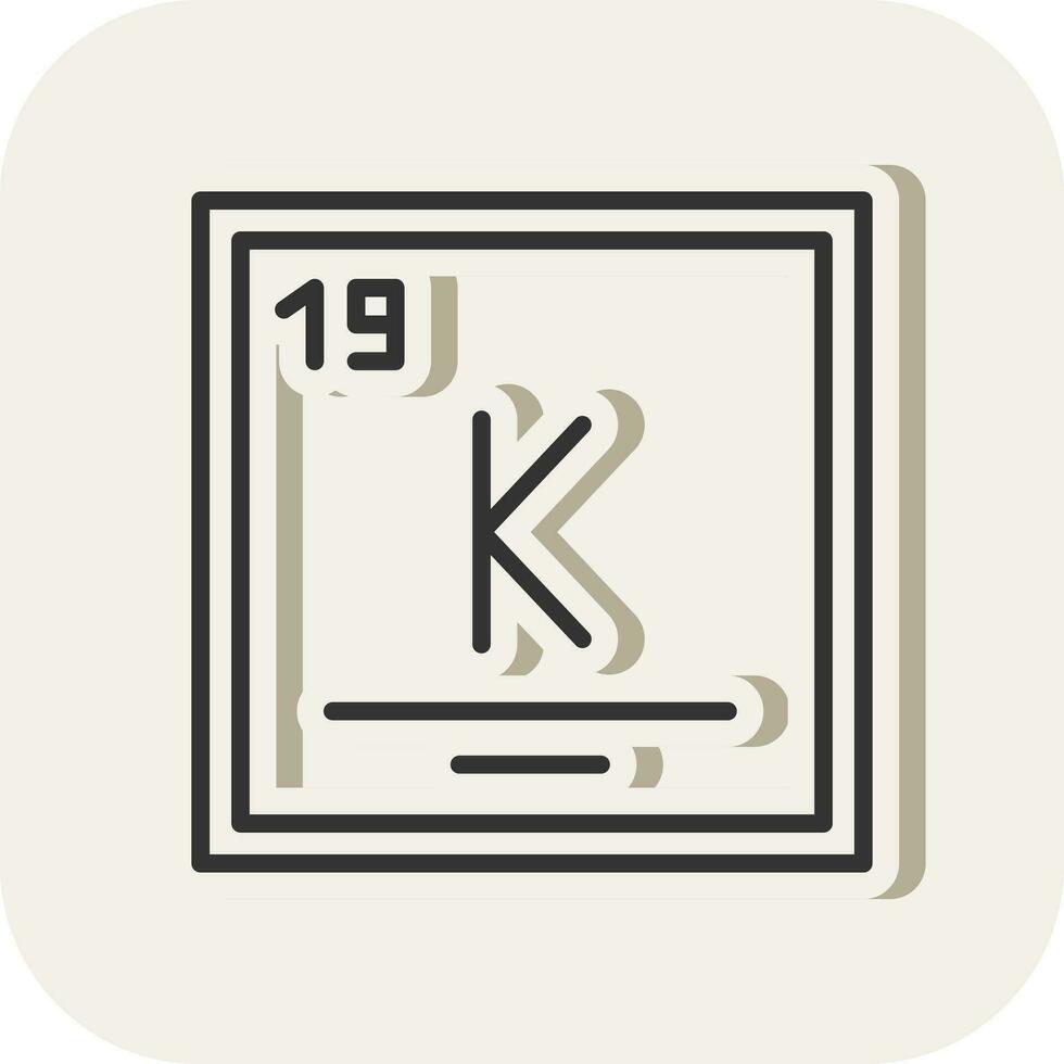 Kalium Vektor Symbol Design