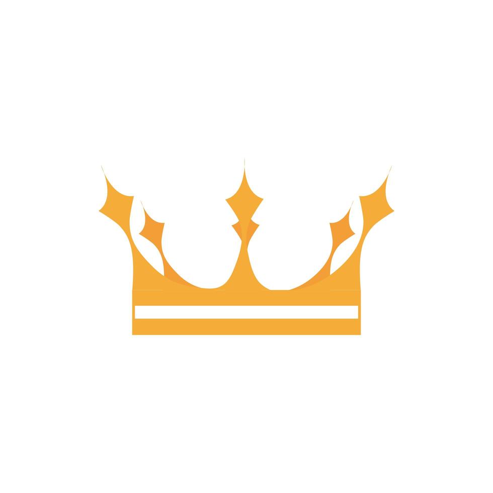 krona monark kungliga smycken kröning och makt vektor