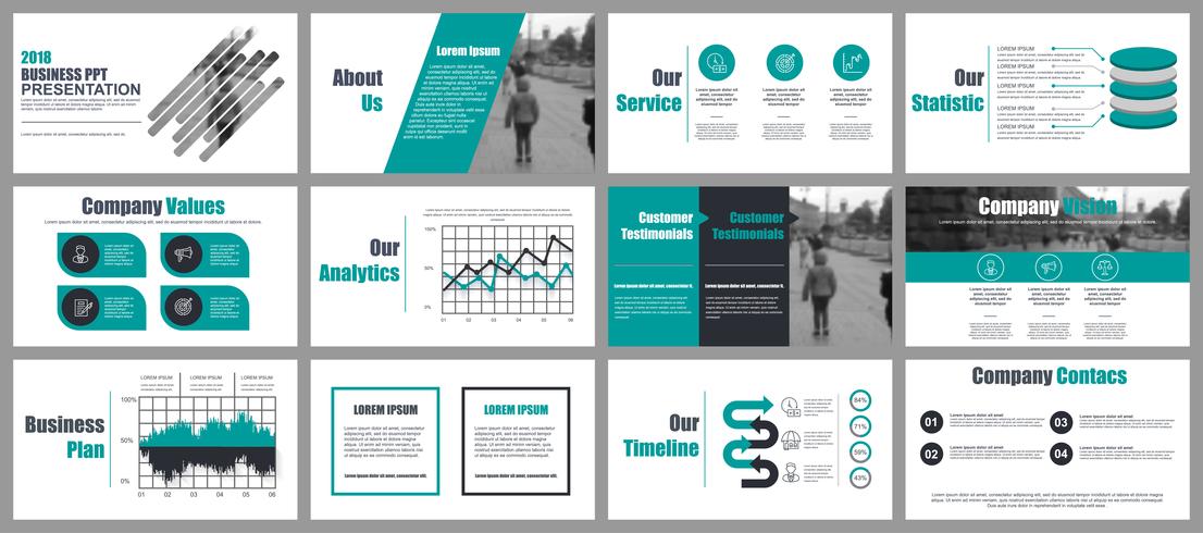 Business Prasentation Powerpoint Schiebt Vorlagen Aus Infografik Elementen Download Kostenlos Vector Clipart Graphics Vektorgrafiken Und Design Vorlagen