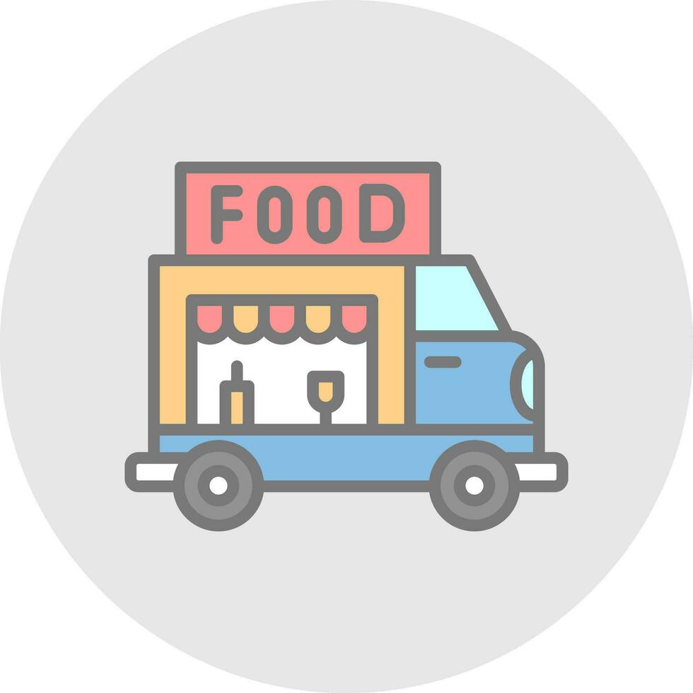 Food-Truck-Vektor-Icon-Design vektor