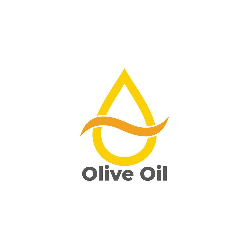 Olive Öl Symbol Vektor