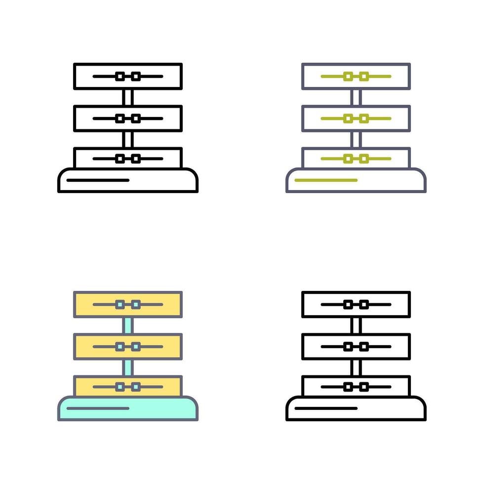 Server-Vektorsymbol vektor