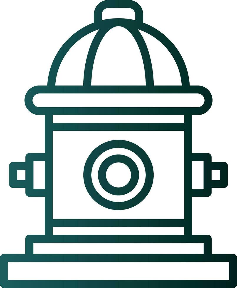 Feuer Hydrant Vektor Symbol Design