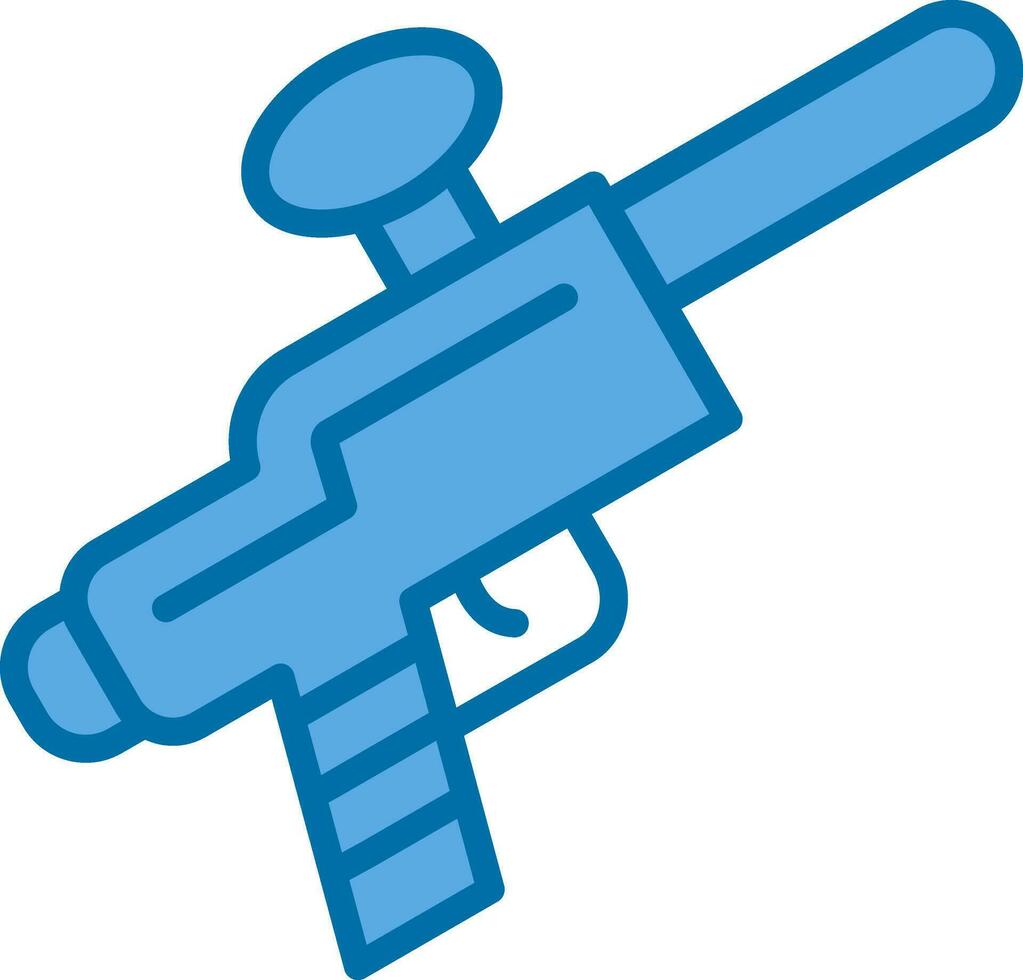 Paintball-Vektor-Icon-Design vektor