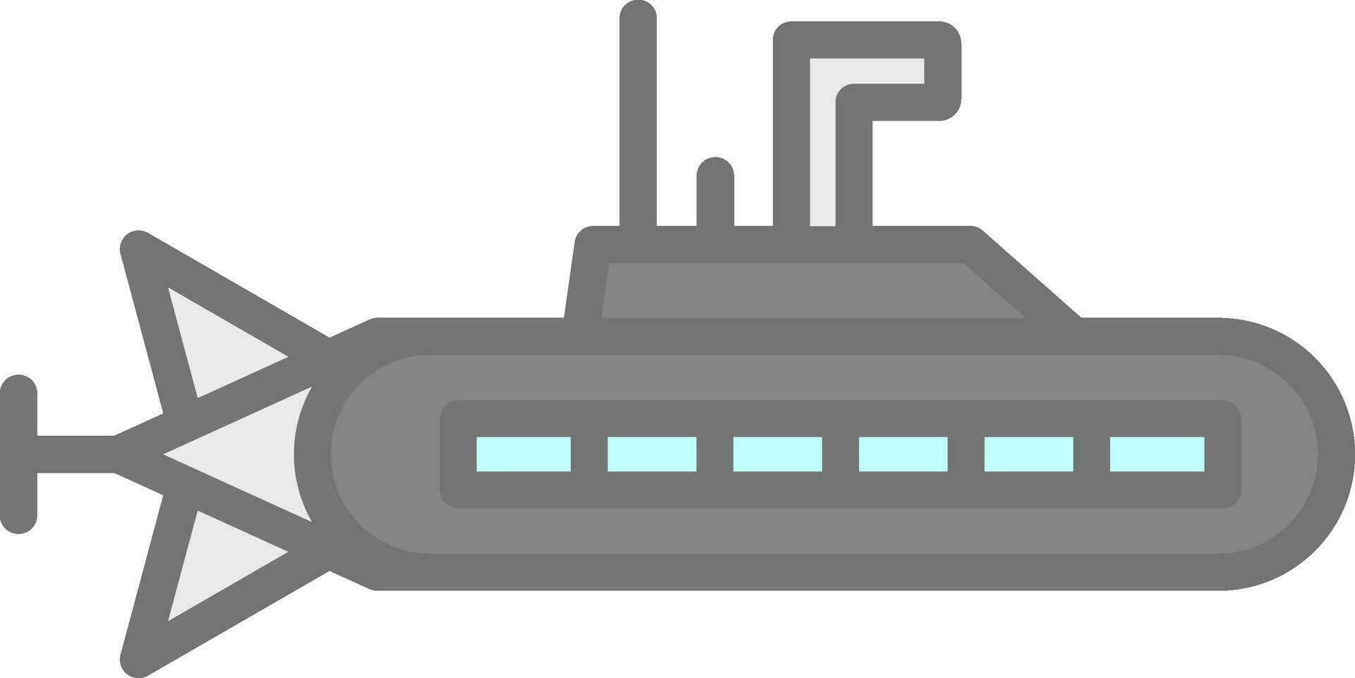 U-Boot-Vektor-Icon-Design vektor