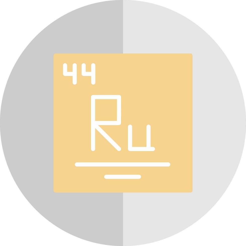 Ruthenium Vektor Symbol Design