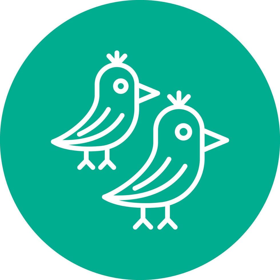 Vögel Vektor Symbol Design
