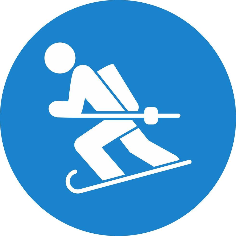 Ski Vektor Symbol Design