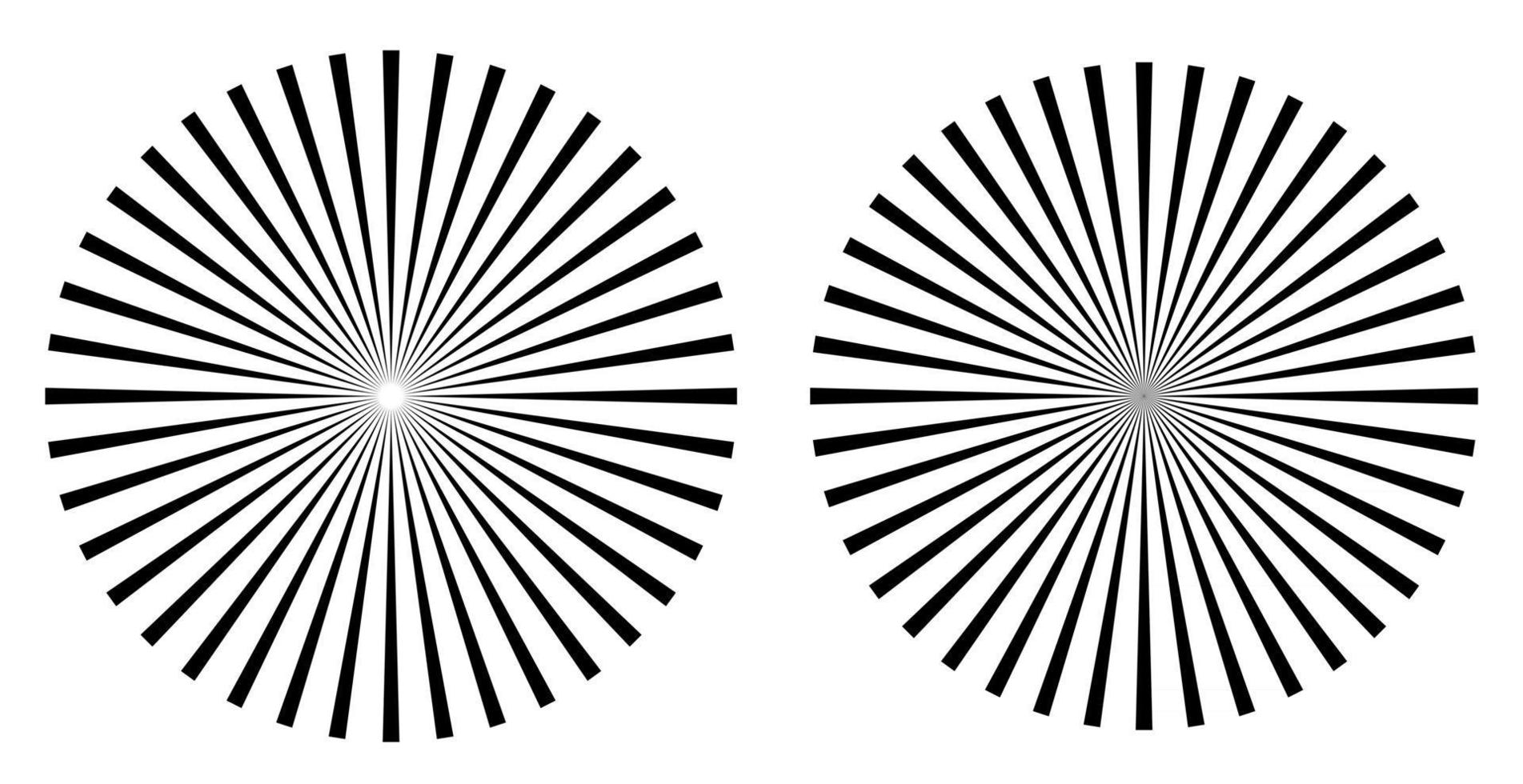 abstrakte kreisförmige geometrische Form vektor