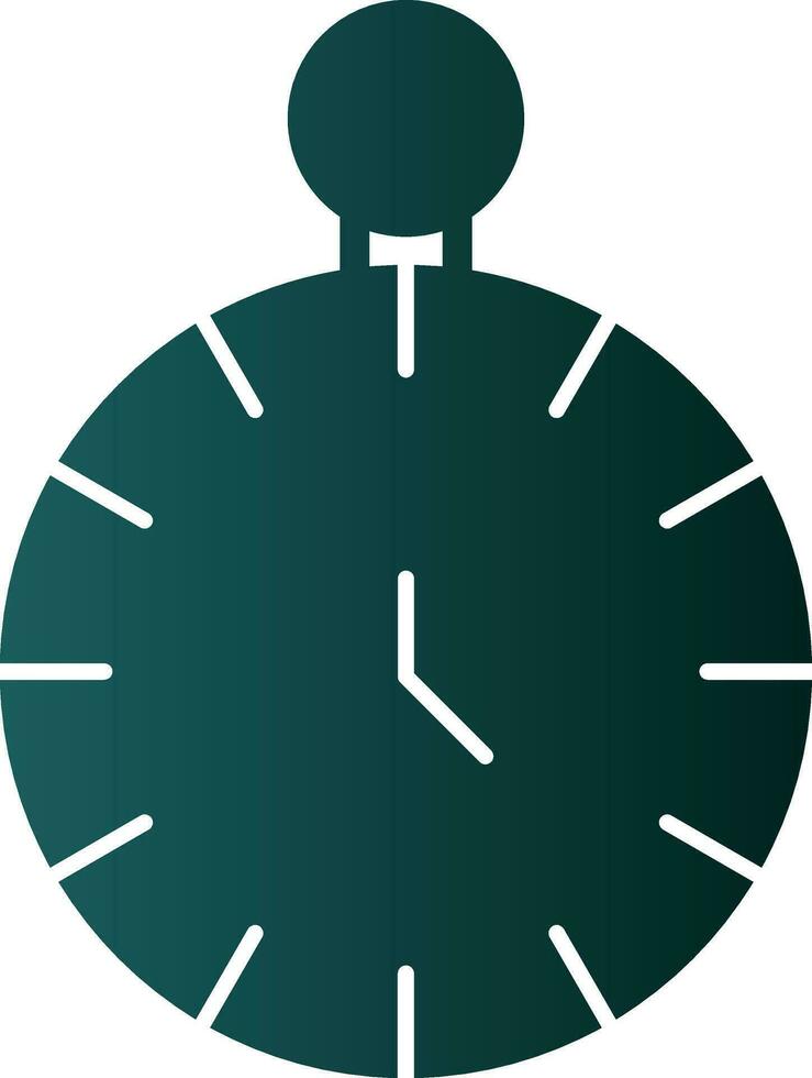 Uhr-Vektor-Icon-Design vektor