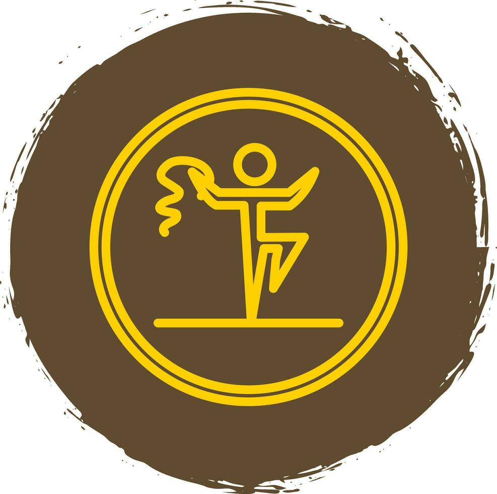 rhythmisch Gymnastik Vektor Symbol Design