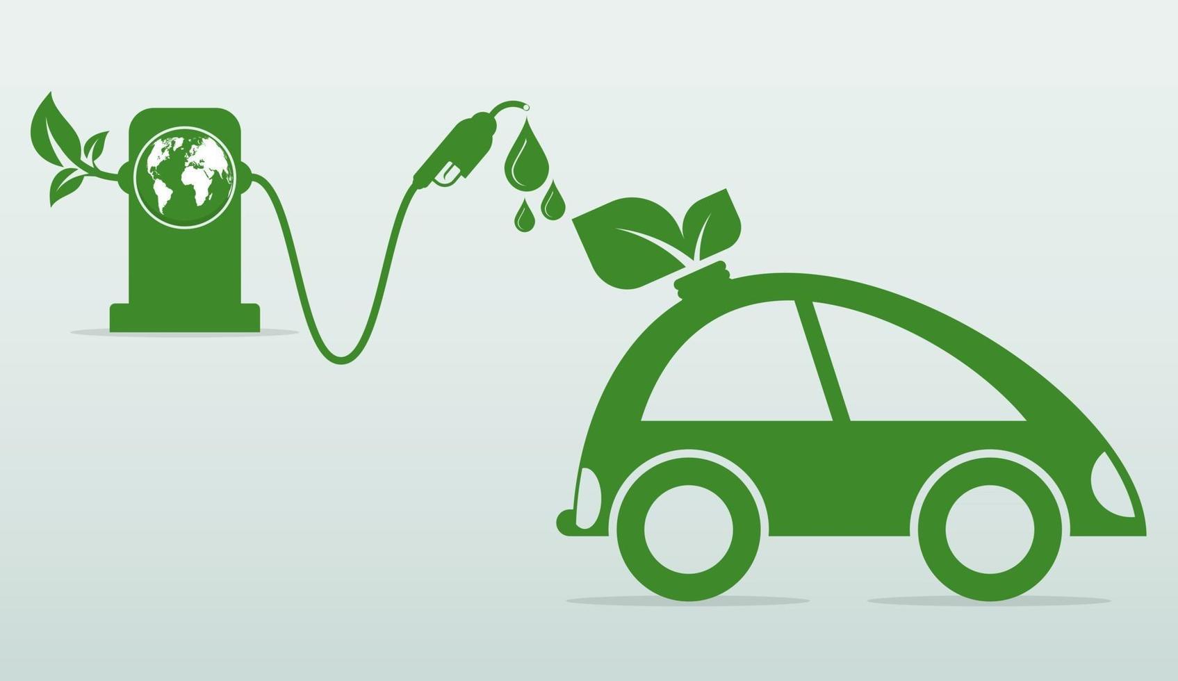 internationell biodieseldag 10 augusti för ekologi och miljö hjälper världen med miljövänliga idéer vektor