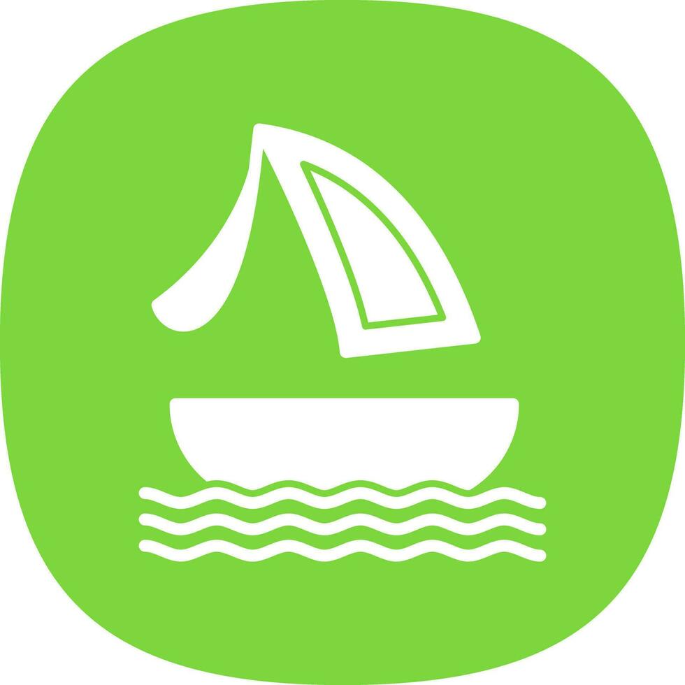 Surfen Boot Vektor Symbol Design