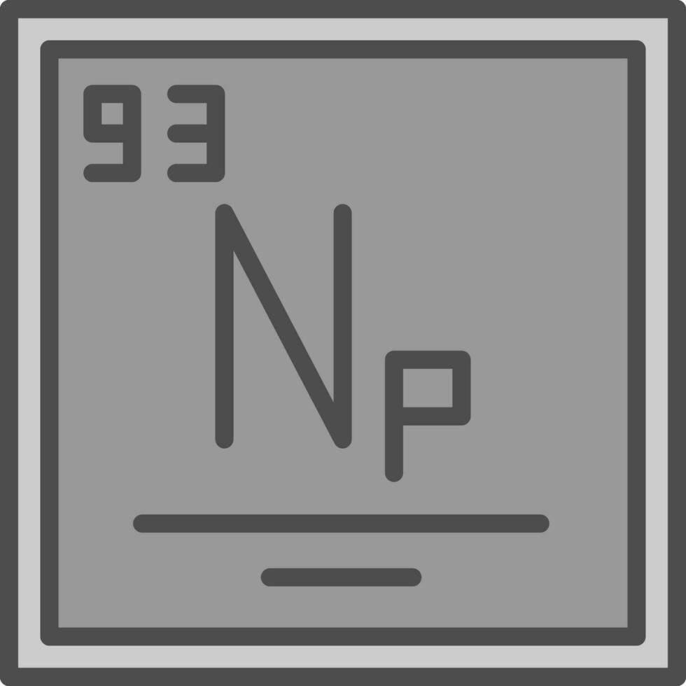 Neptunium Vektor Symbol Design