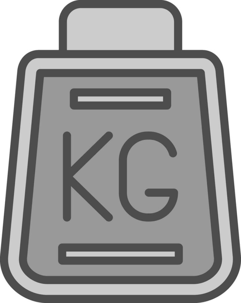 Gewichte Vektor Symbol Design