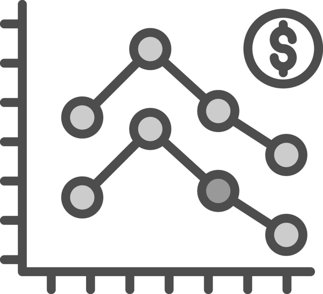 Diagram vektor ikon design