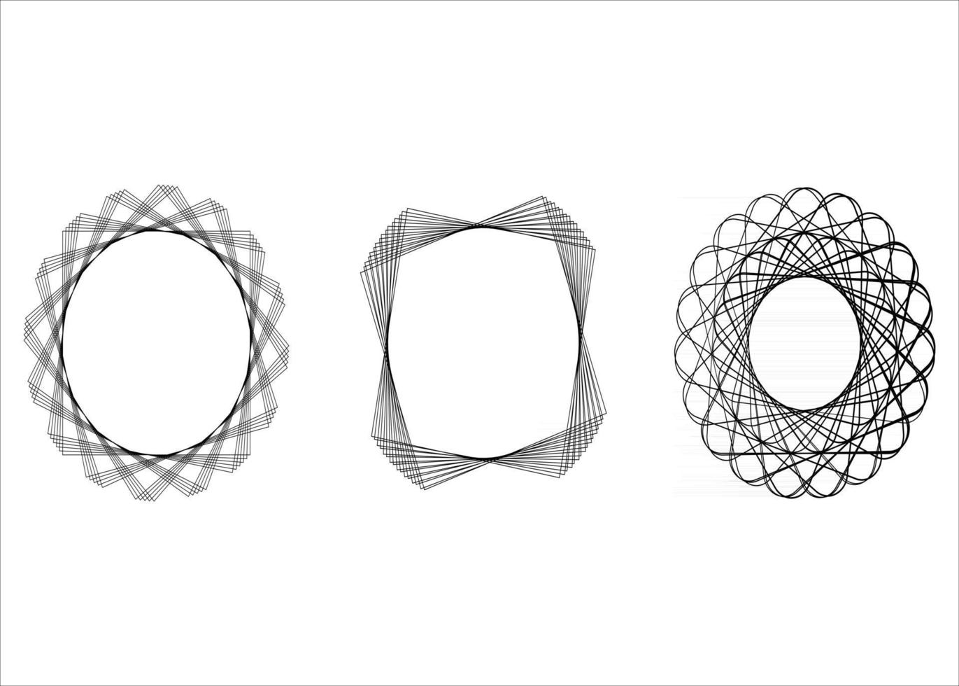 abstraktes geometrisches Design vektor