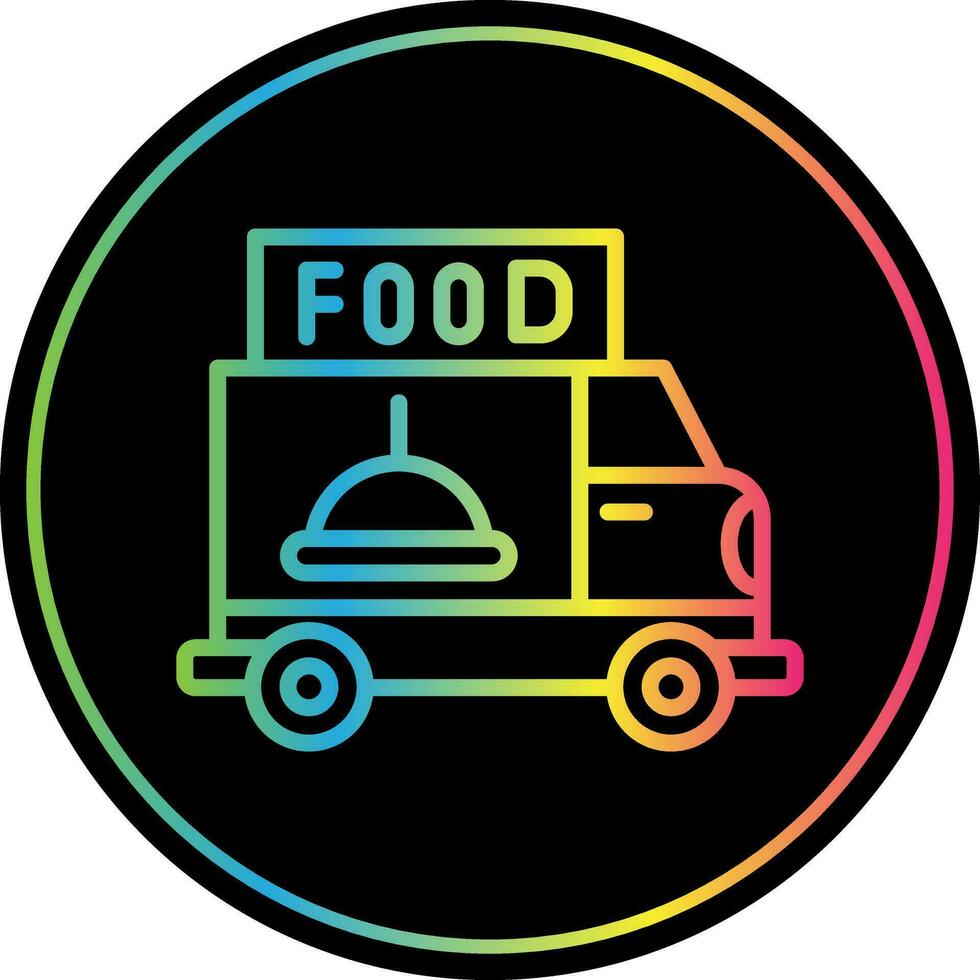 Vektor-Icon-Design für die Lieferung von Lebensmitteln vektor