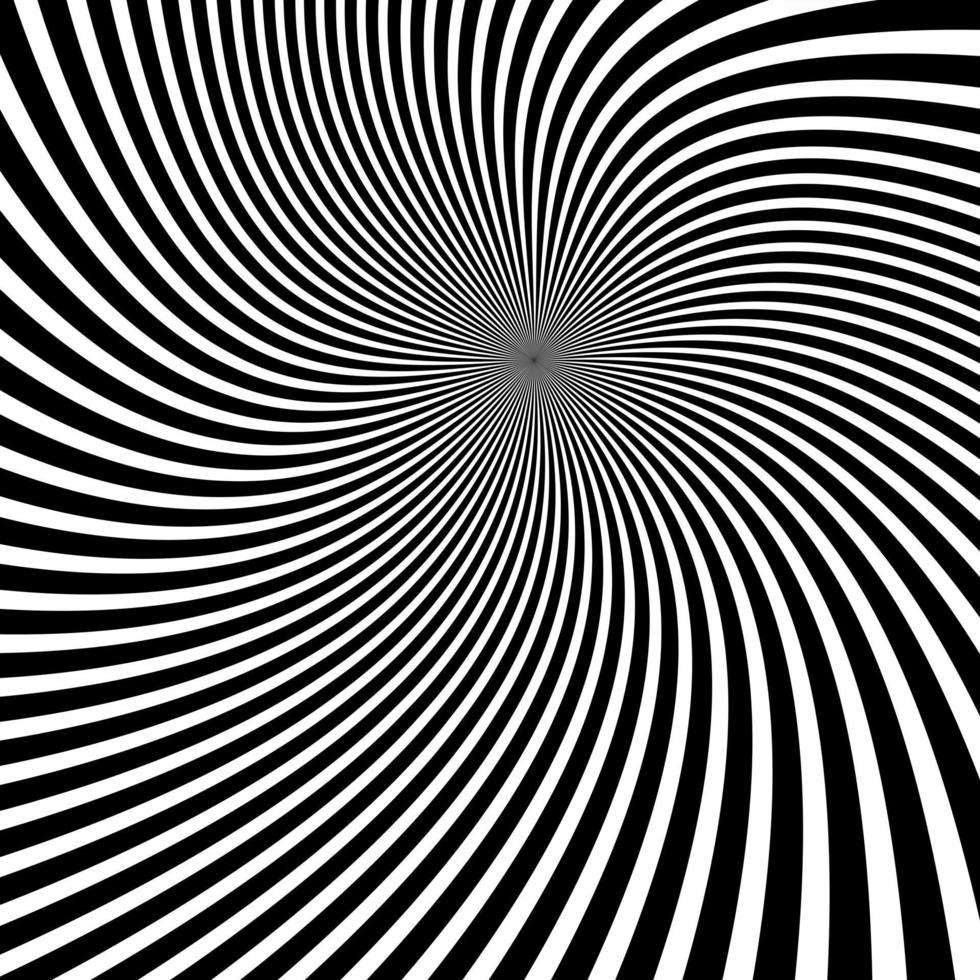 abstrakter hypnotischer psychedelischer Hintergrund vektor