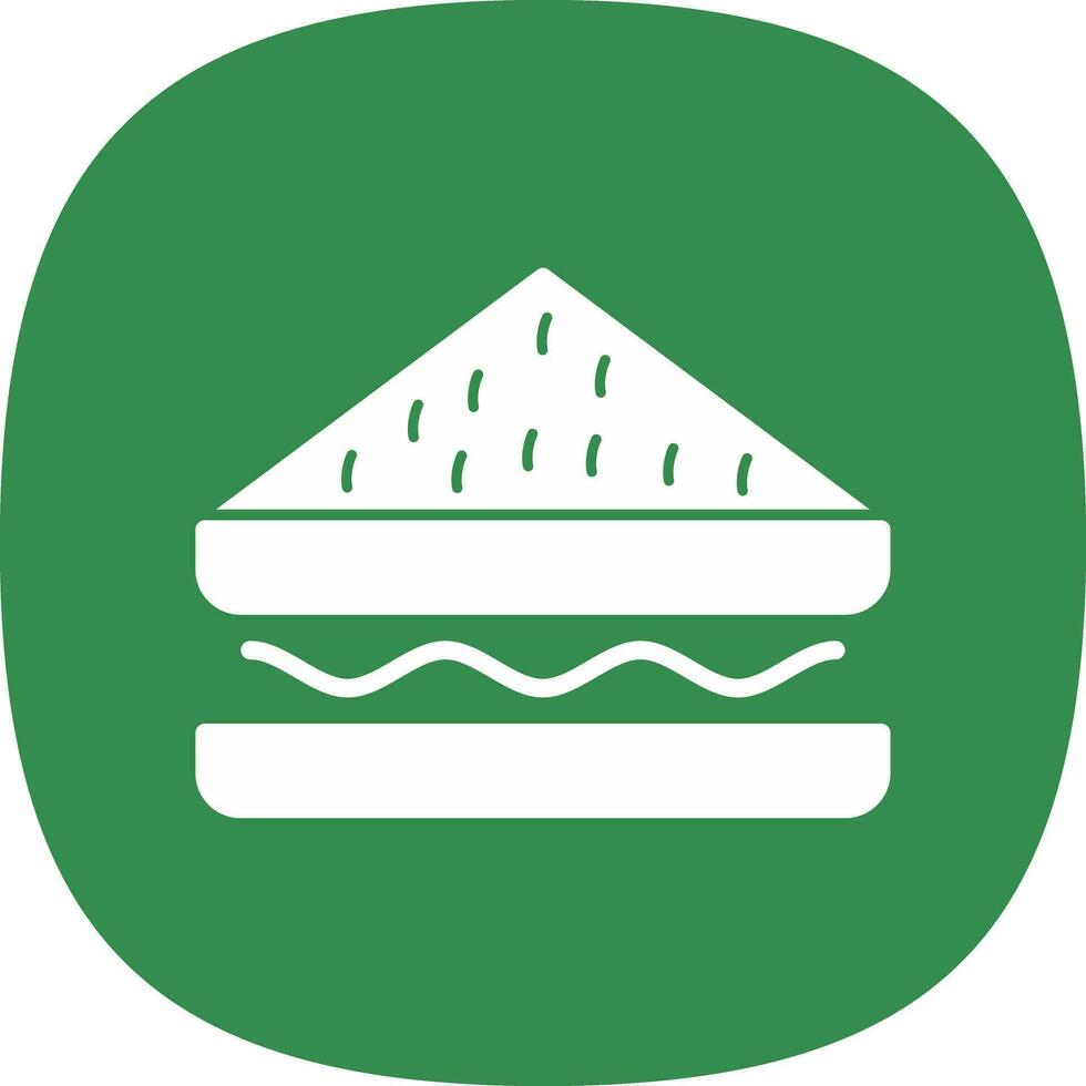 Sandwich-Vektor-Icon-Design vektor