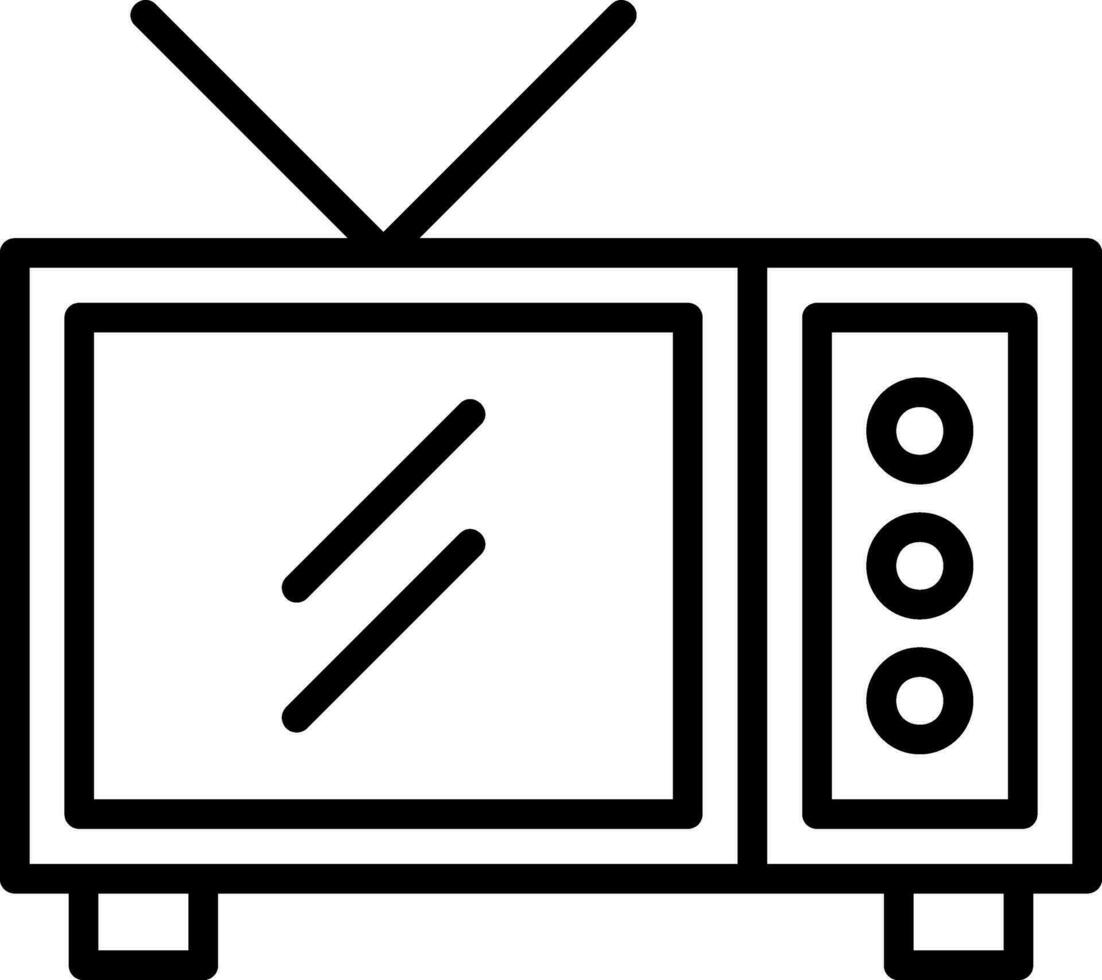 Fernsehen Vektor Symbol Design