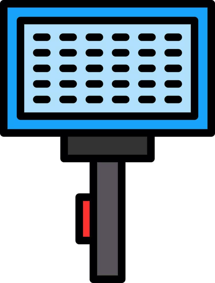 Pinsel-Vektor-Icon-Design vektor