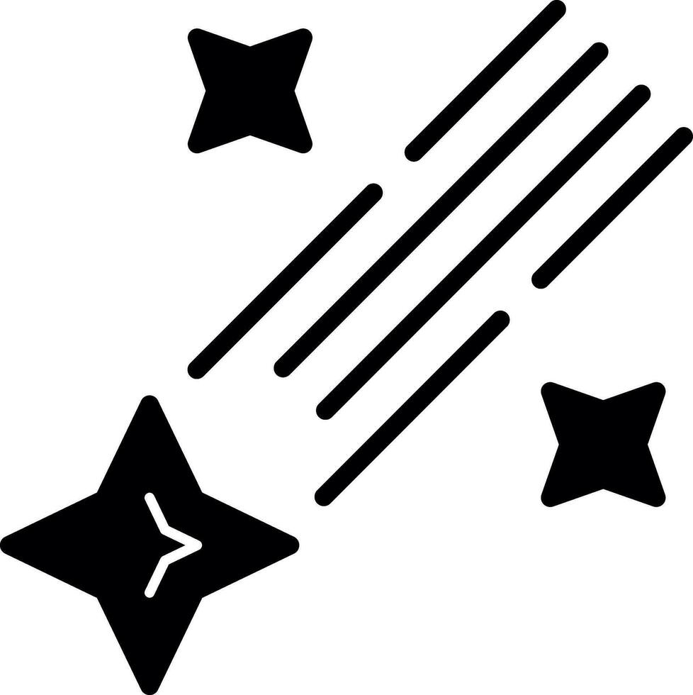 Schießen Star Vektor Symbol Design